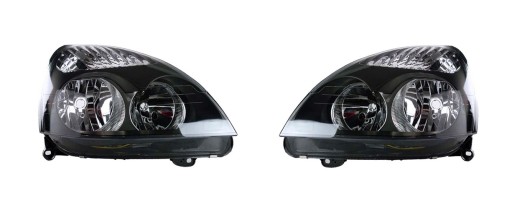 REFLEKTOR LAMPA PRZÓD RENAULT CLIO II 2001- KPL