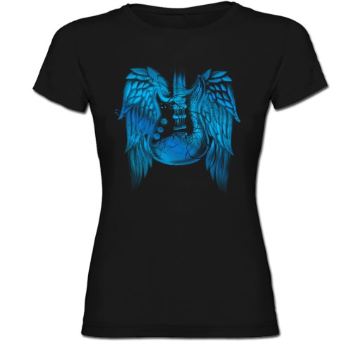 Tshirt damski Gitara Guitar Stratocaster Angel M