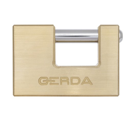 KŁÓDKA MOSIĘŻNA GERDA 50MM TRZPIENIOWA ZATRZASKOWA BRASS LINE SZTABOWA
