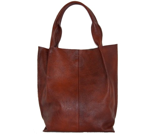 TOREBKA SKÓRZANA SHOPPER BAG 100% SKÓRA NATURALNA