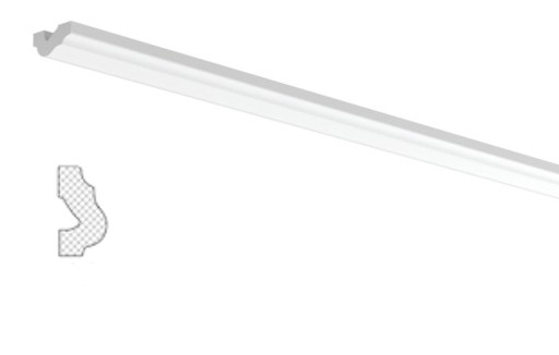 NMC LX42 Listwa ścienna/sufitowa 40x20mm 2mb
