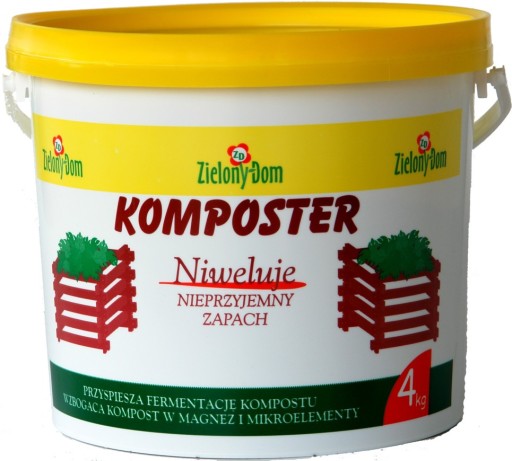 AKTYWATOR DO KOMPOSTU KOMPOSTER 4 KG NAWÓZ KOMPOST