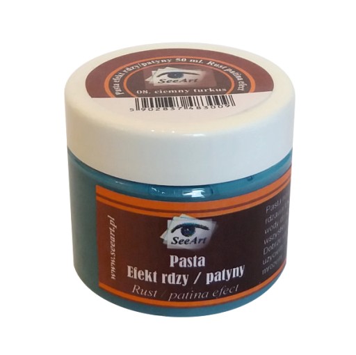 Pasta Efekt Rdzy Patyny SeeArt 50 ml. 08 c. turkus