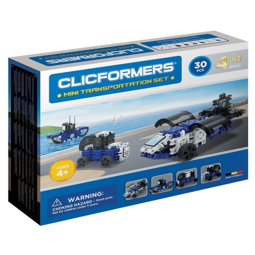 CLICS PL klocki CLICFORMERS 804002 Transportowce