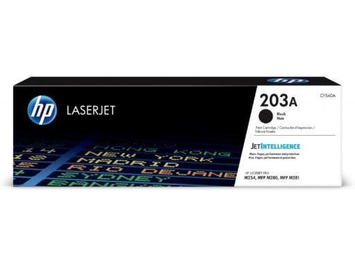 Toner org. HP 203A Black CF540A M254 M280 M281