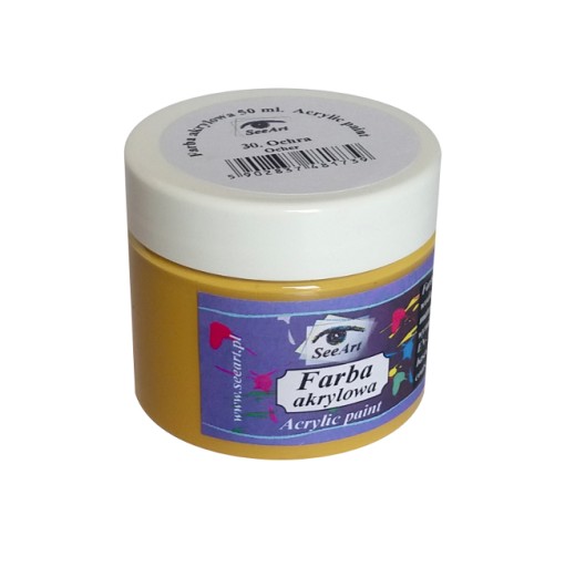 Farba akrylowa SeeArt 50 ml. 30 ochra