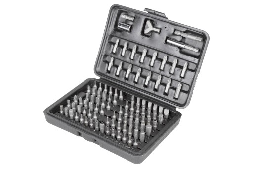 ZESTAW KOŃCÓWEK BITÓW DO WKRĘTARKI BITY 100 PCS