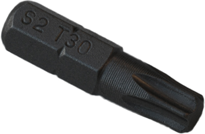 BIT GROT KOŃCÓWKA TORX T30 30 x 25mm 30X25 S2