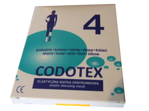 CODOTEX 4 ELASTYCZNA SIATKA OPATRUNKOWA