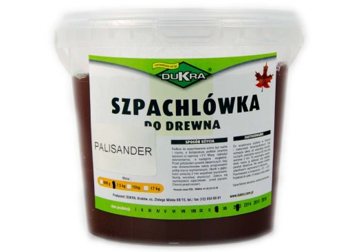 SZPACHLÓWKA SZPACHLA DO DREWNA PALISANDER 1,5kg