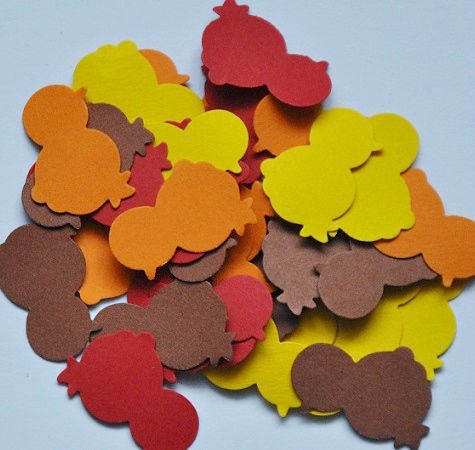 Kurczak Scrapki 2,5cm WIELKANOC 100szt