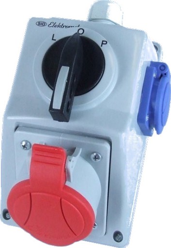 ELEKTROMET Zestaw instalacyjny z rozłącznikiem L-0-P 974014