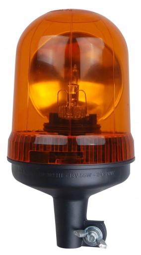 LAMPA OSTRZEGAWCZA KOGUT H1 na trzpień 12-24V