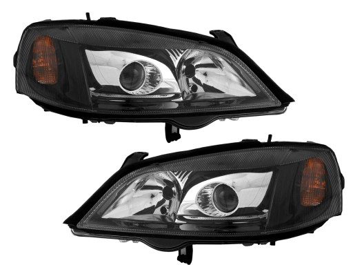 Reflektor lampa Black Xenon D2S OPEL ASTRA II 2 G