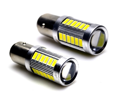 LED ŻARÓWKA P21W 12-24v DZIENNE POZYCYJNE STOPU