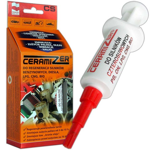 CERAMIZER CS do regeneracji silnika + 4x Moto