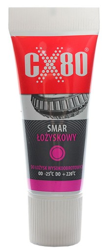 CX80 SMAR DO ŁOŻYSK WENTYLATORÓW OSUSZACZY 40g B-B