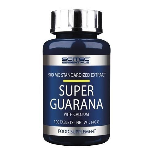 SCITEC SUPER GUARANA 100 TABL KOFEINA POBUDZENIE