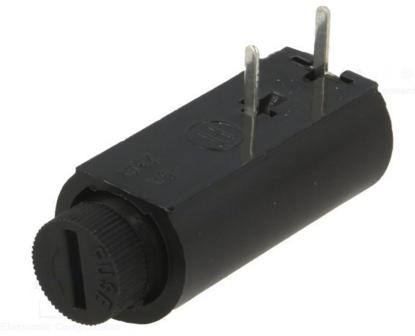 Gniazdo oprawa bezpiecznika 5x20mm ZH23 6A 250V