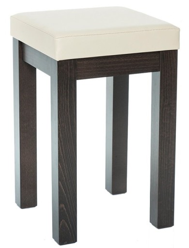 ERGO Meble-Stelmach drewniany tapicerowany taboret