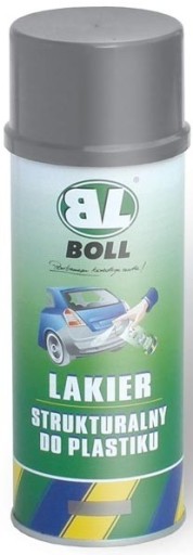 BOLL LAKIER STRUKTURALNY DO PLASTIKU SZARY 400ml