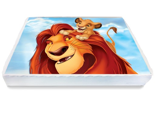 OPŁATEK NA TORT A4 Król Lew Lion King Simba Pumba