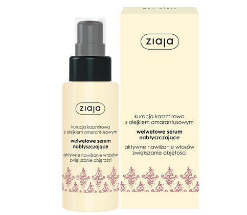 Ziaja welwetowe serum nabłyszczające kaszmir 50ml