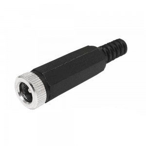 Gniazdo DC 2,5/5,5mm na kabel lutowane HQ