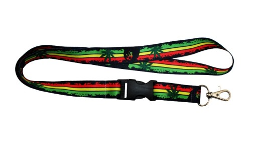 SMYCZ JAMAJKA BOB MARLEY szer. 20mm dł. 52cm