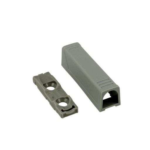 Adapter do Tip-on Blum krótki szary 956.1201