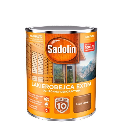 Sadolin Lakierobejca EXTRA 0,75L orzech włoski