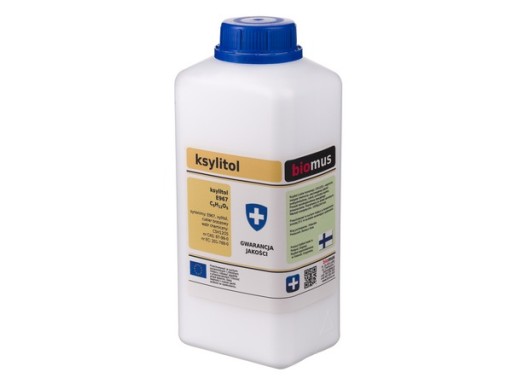 KSYLITOL fiński DANISCO cukier brzozowy 1kg BIOMUS