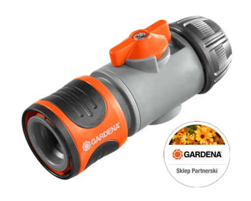 SZYBKOZŁĄCZKA 1/2 Z ZAWOREM GARDENA OGS 2942