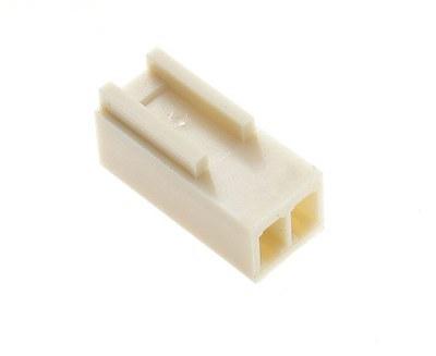 Gniazdo HU-02 2pin na przewód R=2,54mm