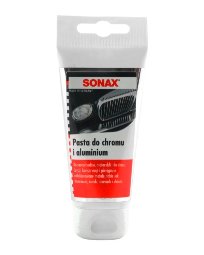 SONAX pasta do chromu i aluminium 75 ml