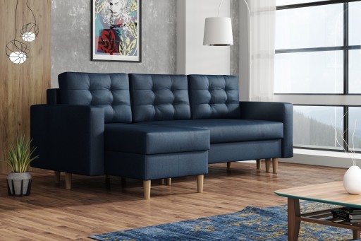 MEGAN solidny narożnik sprężyny modne kolory sofa