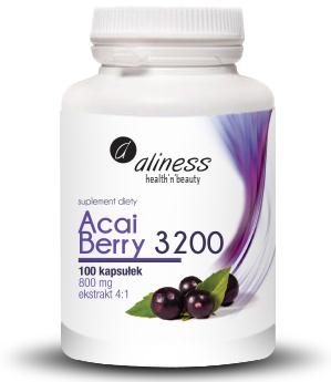 ACAI BERRY JAGODY Z ACEROLĄ I CHROMEM 100k Aliness