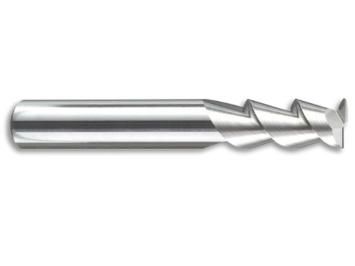 Frez VHM 2p do ALUMINIUM 4mm chwyt 4mm POLEROWANY