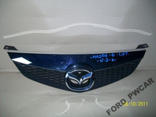 Оригинальная решетка, решетки решетка решетка, решетки mazda 6 рестайлинг1 - фото
