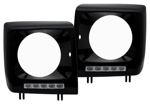 Рамка защиты led mercedes g klasa, класс w463 461 amg 631 - фото