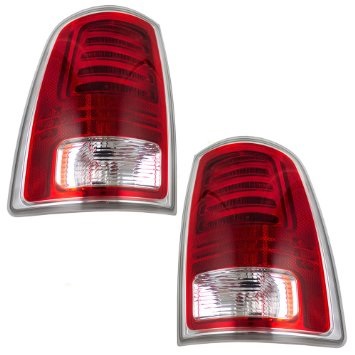 Dodge ram 2013-2018 фара левая задняя led с хром, хромом новый, новое1 - фото
