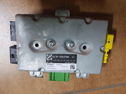 Модуль блок дверь bmw e60 69529861 - фото