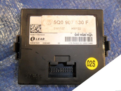 VW SKODA AUDI МОДУЛЬ GETWEY 5Q0907530 F