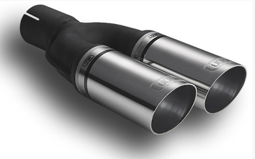 Наконечник глушителя двойной ULTER N2-05 2x60-45mm