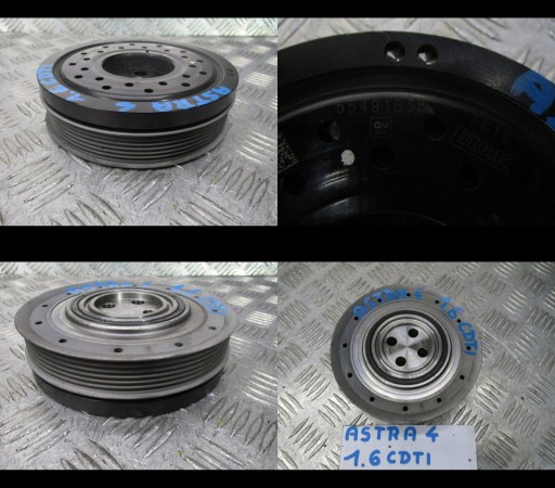 pulley Opel Astra 4 IV 1.6 CDTI