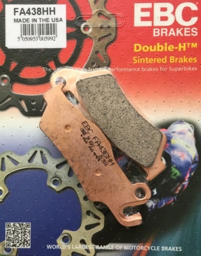 FA438HH - Гальмівні колодки BMW K1200 GT K44 рік 06-08 задній