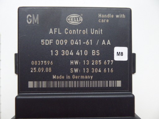 modulo luci XENON AFL 13304410 OPEL INSIGNIA