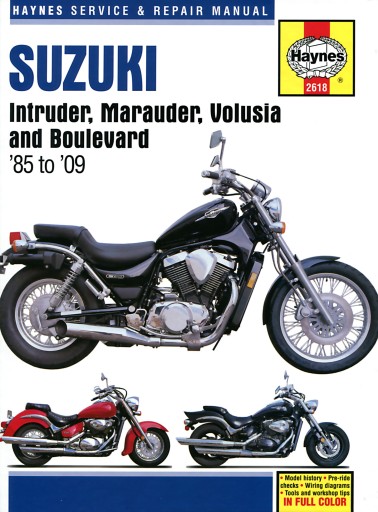 SUZUKI VS750 INTRUDER (85-04 ) КЕРІВНИЦТВО ПО РЕМОНТУ