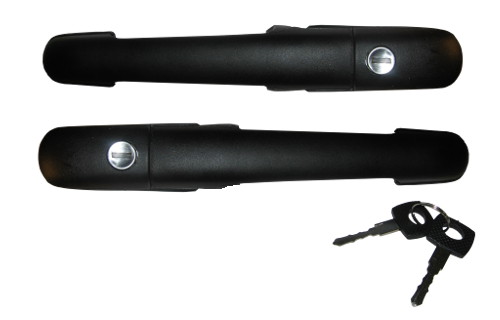 #0459 - 2X ДВЕРНАЯ РУЧКА ВСТАВКА ЗАМКА ЗАДНЯЯ ЗАДНЯЯ ДВЕРЬ VW LT 46