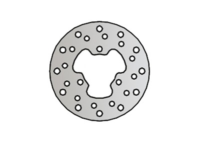 NG098 - Гальмівний диск ng задній MH Furia / PEUGEOT XP-6 50